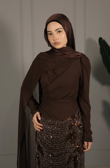 Cara Dress - Braun