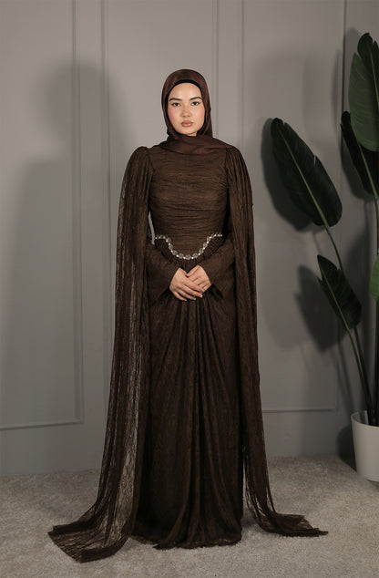 Duru Dress - Braun