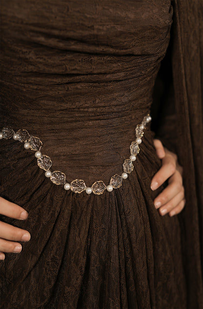 Duru Dress - Braun