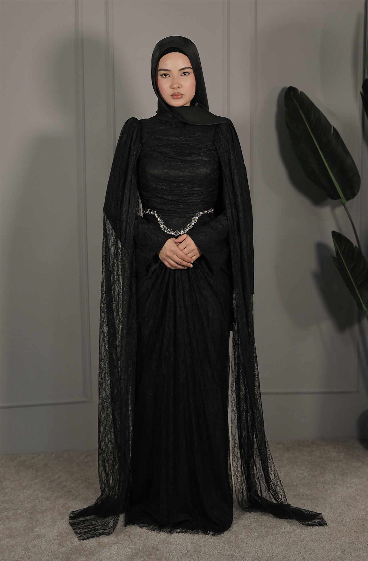 Duru Dress - Schwarz