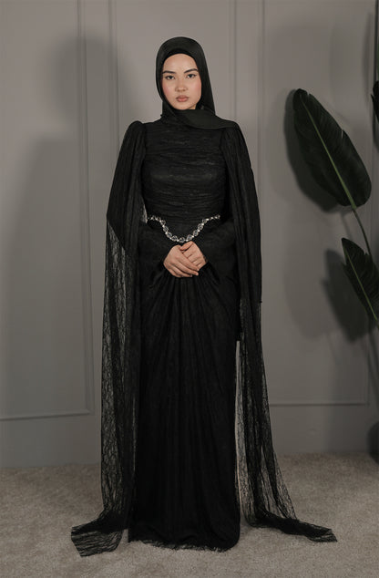 Duru Dress - Schwarz