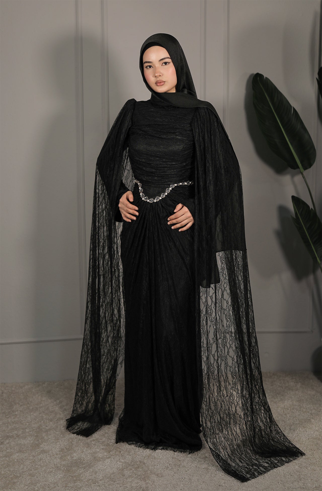 Duru Dress - Schwarz