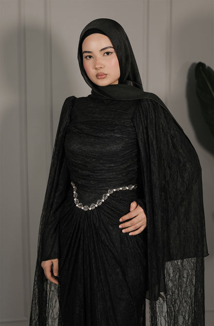 Duru Dress - Schwarz