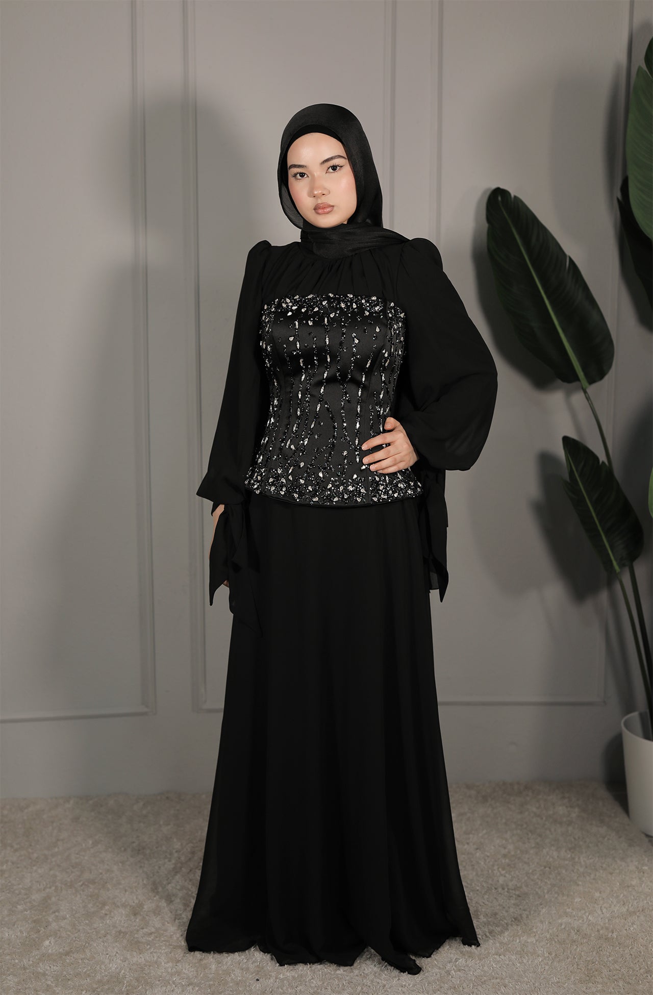 Elia Dress - Schwarz