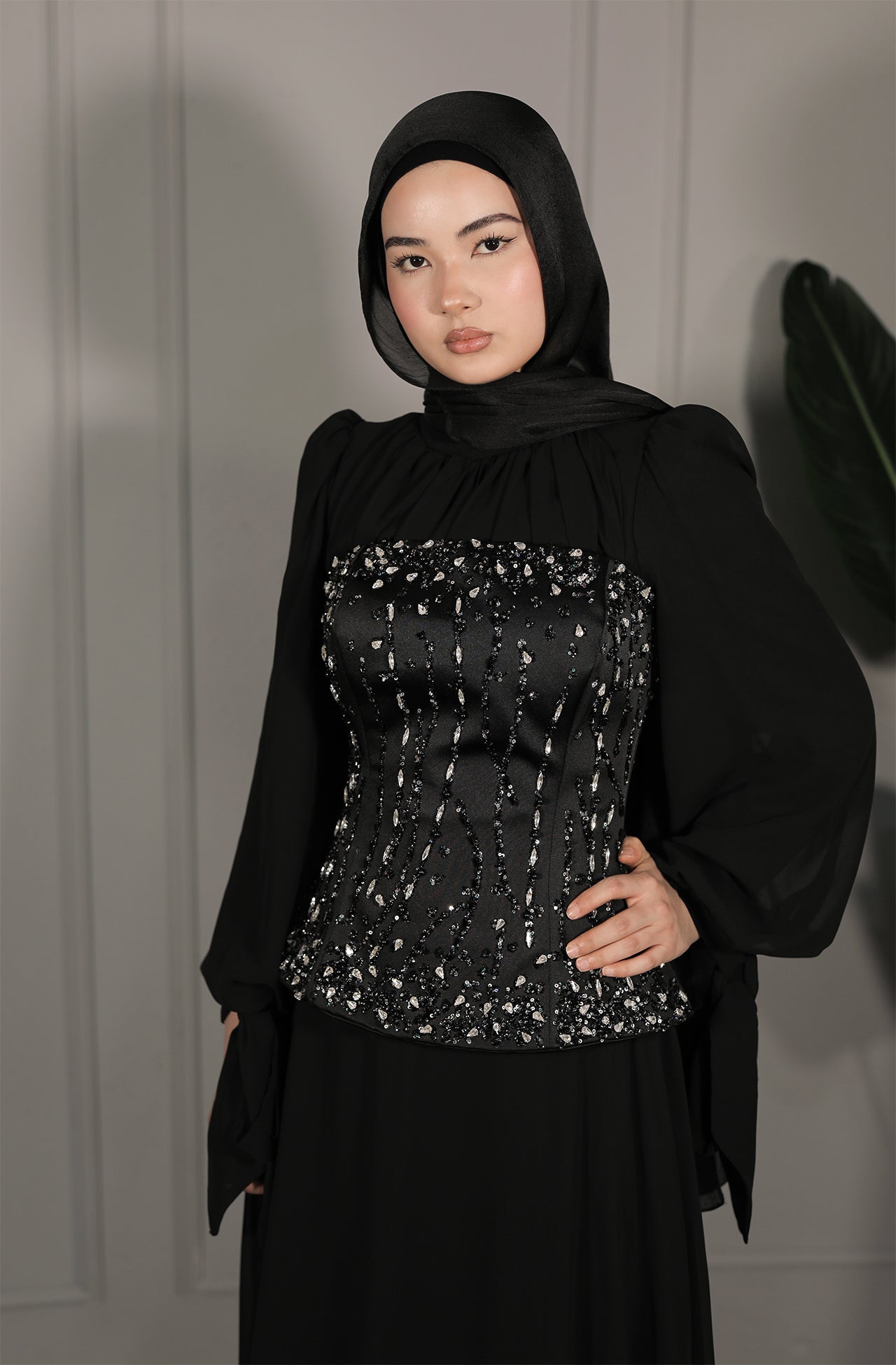 Elia Dress - Schwarz