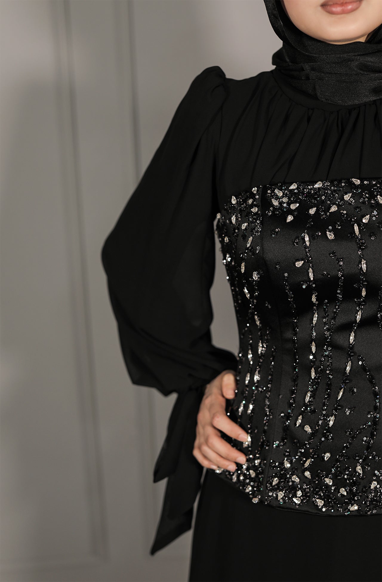 Elia Dress - Schwarz