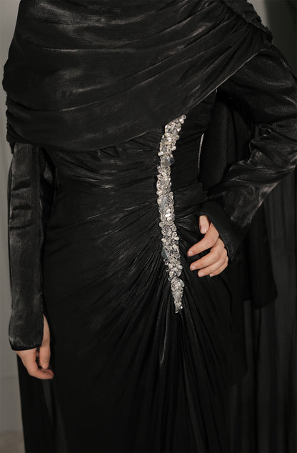 Elin Dress - Schwarz