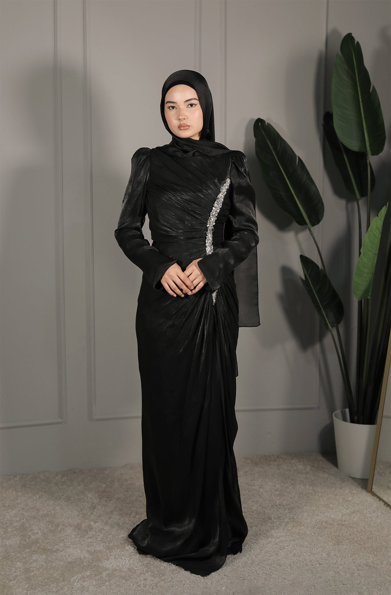 Elin Dress - Schwarz