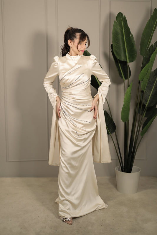 Elva Dress - Creme