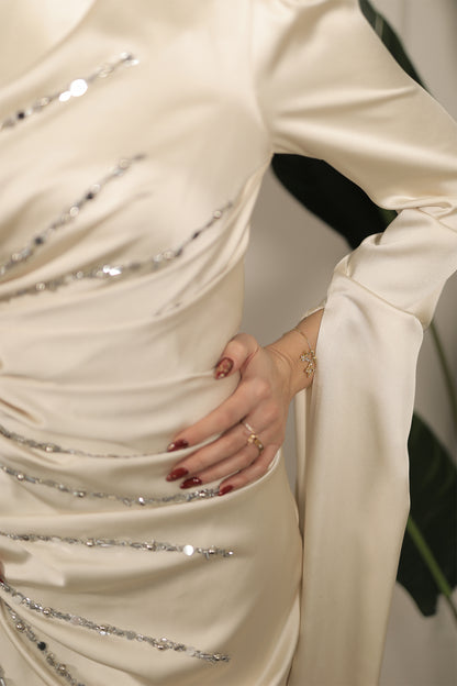 Elva Dress - Creme