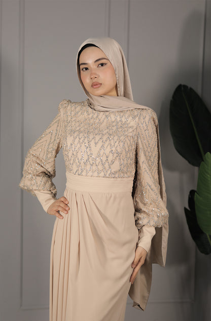 Esila Dress - Beige