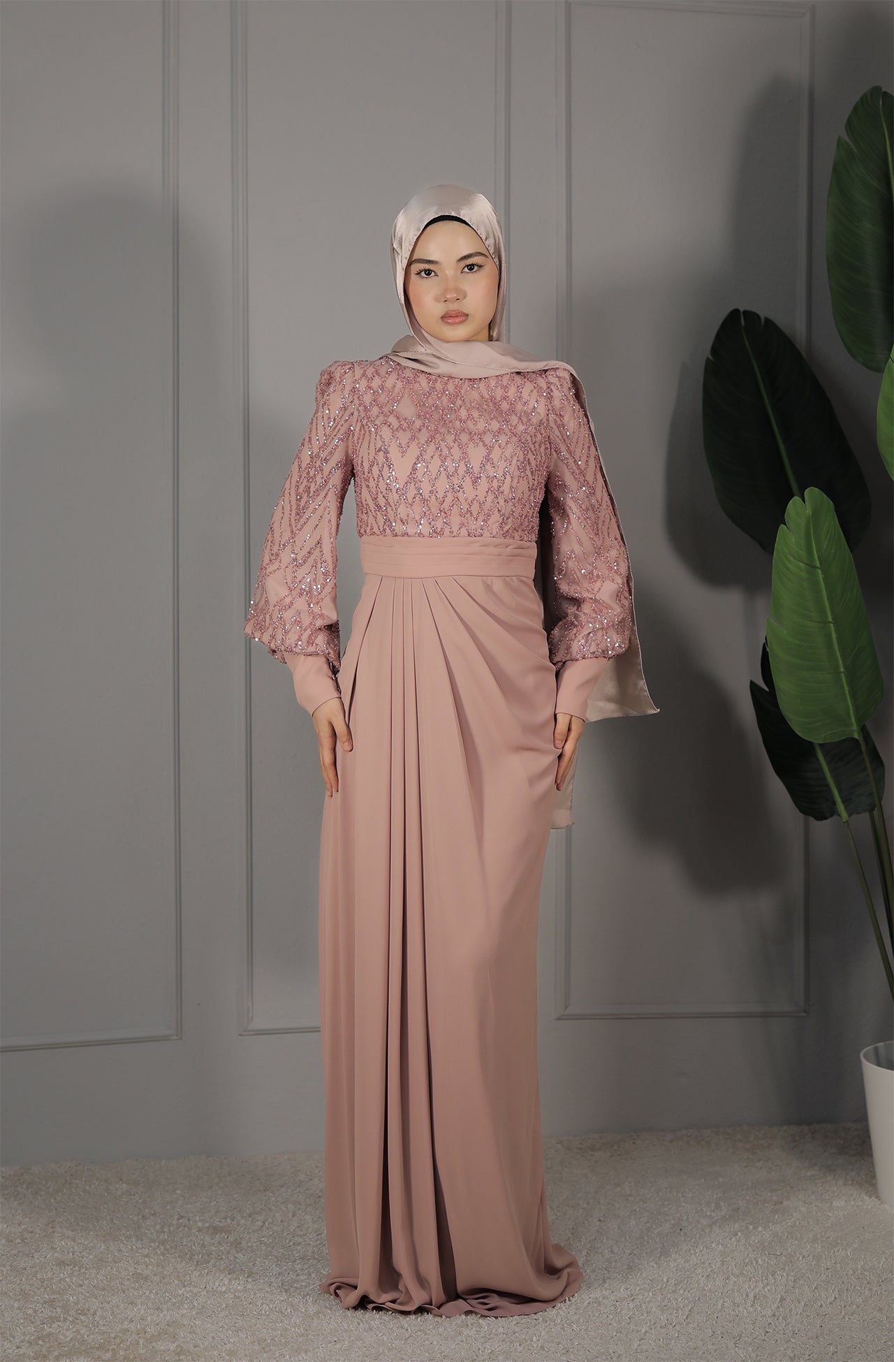 Esila Dress - Puderrosa
