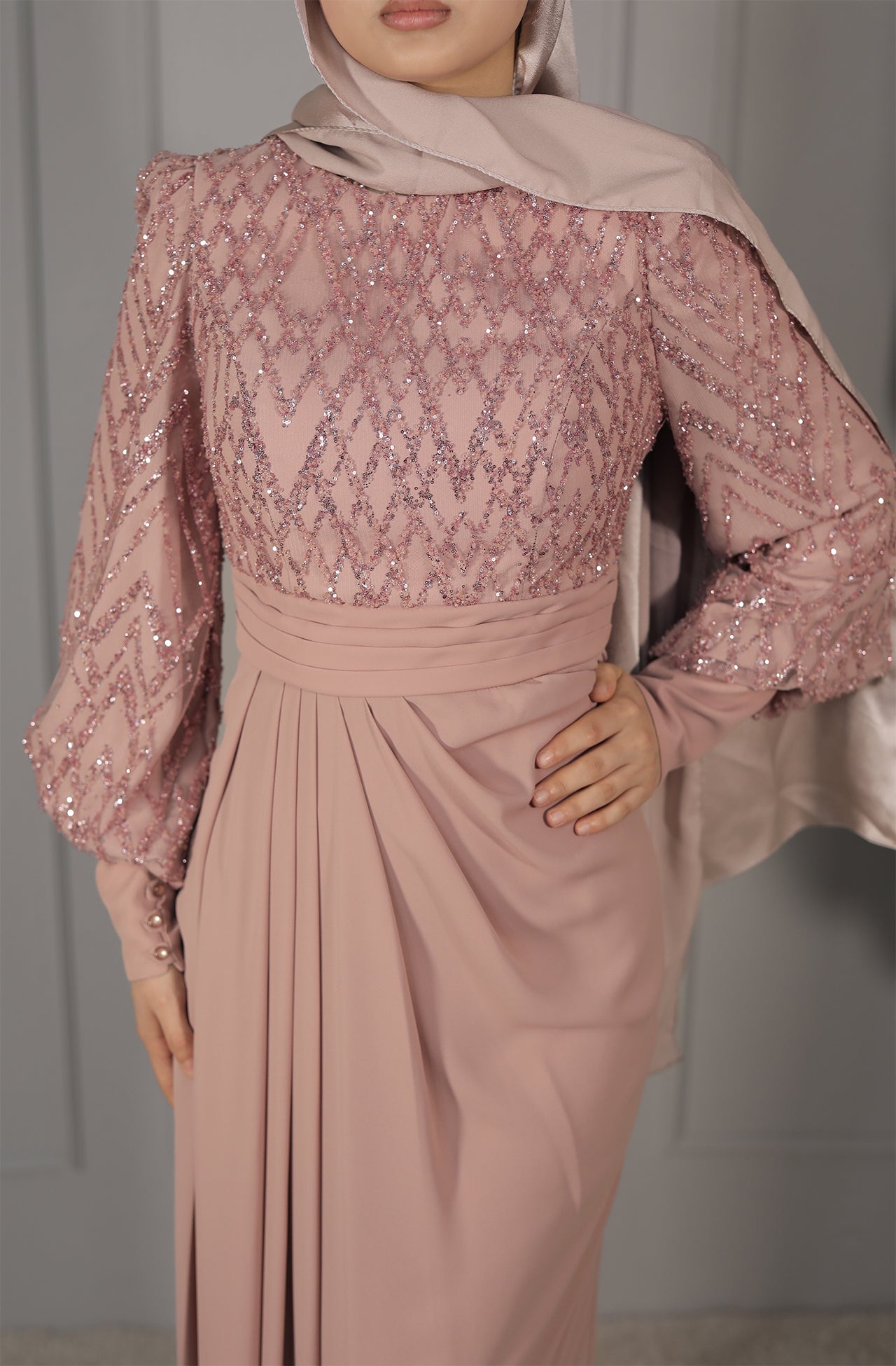 Esila Dress - Puderrosa