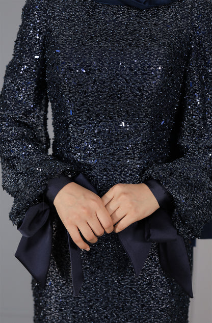 Hanin Dress - Dunkelblau