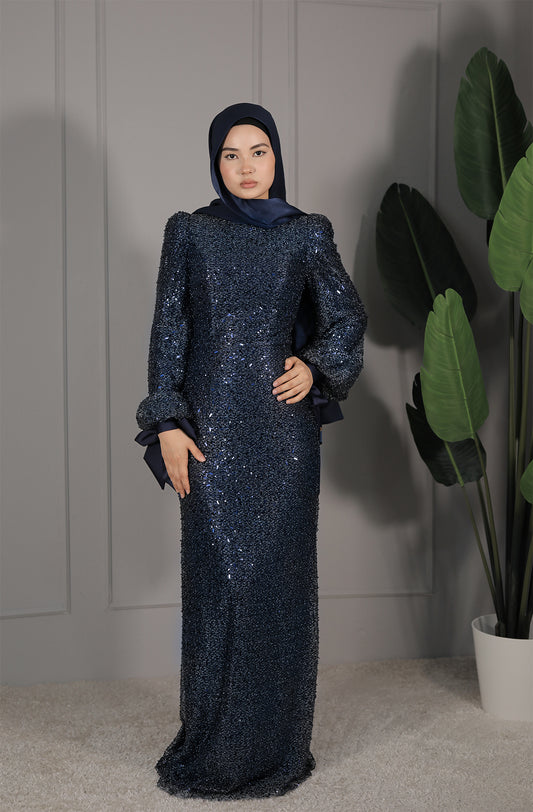 Hanin Dress - Dunkelblau