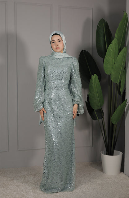 Hanin Dress - Mintgrün