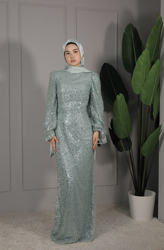 Hanin Dress - Mintgrün