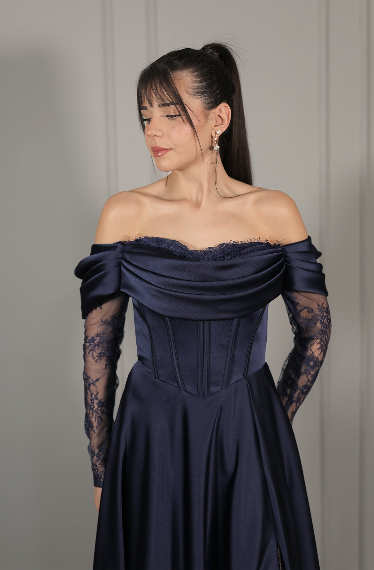 Hazel Dress - Dunkelblau