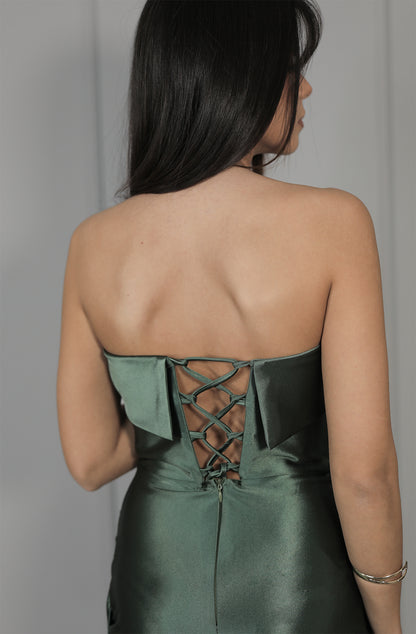 Hedi Dress - Smaragdgrün