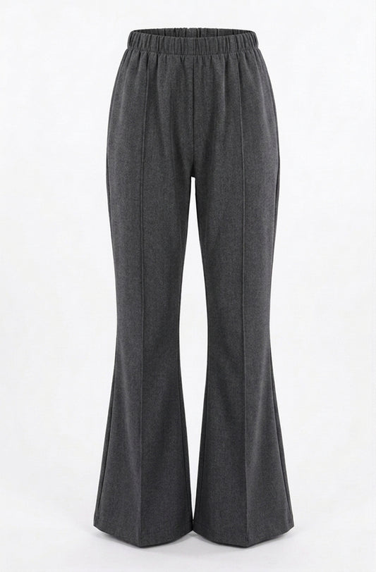 Graue Schlaghose für Damen – Eleganz & Komfort