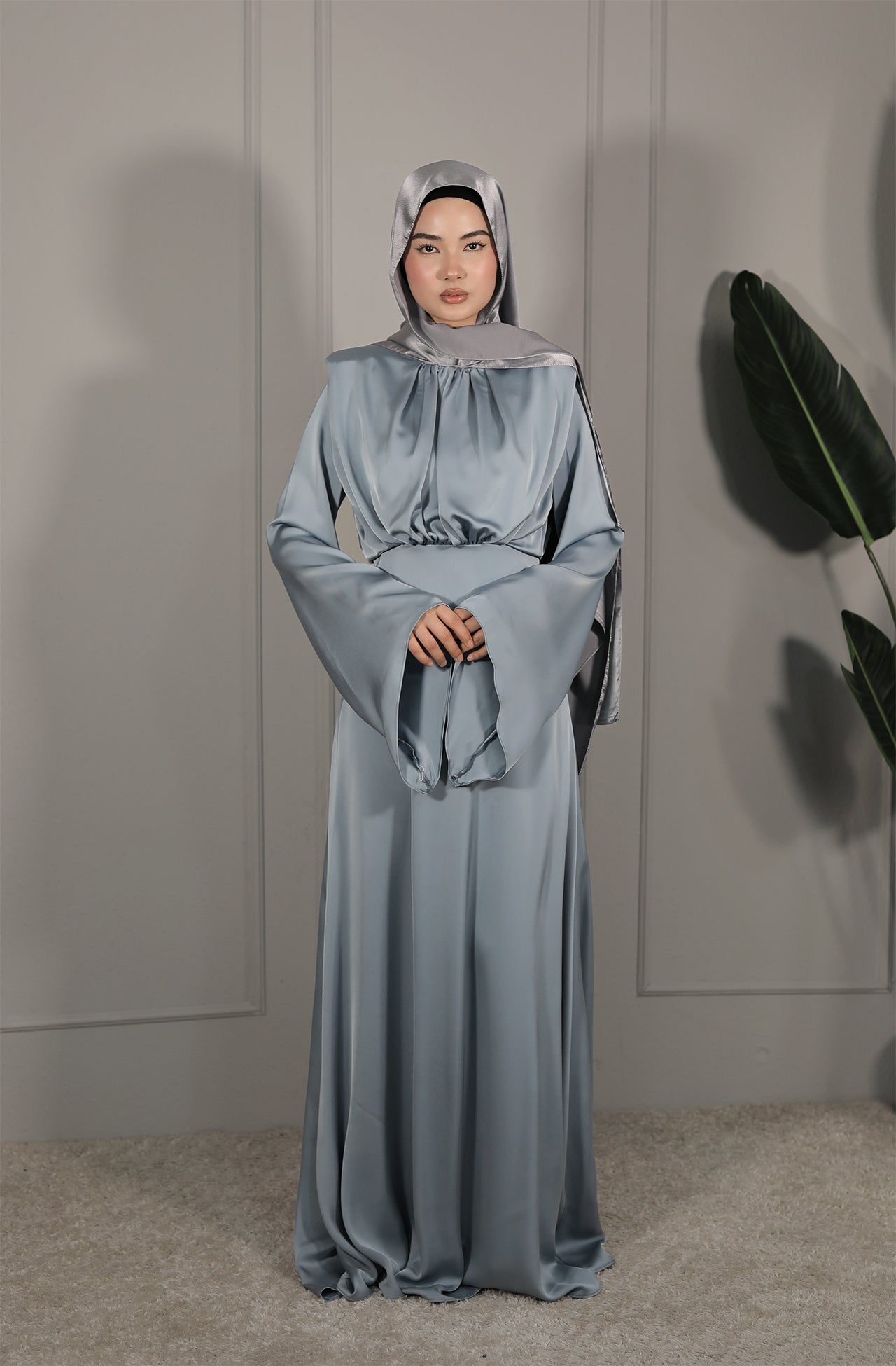 Idil Dress - Hellblau