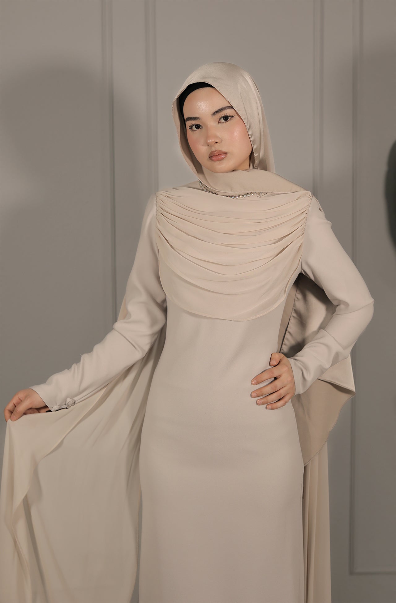 Ilay Dress - Beige