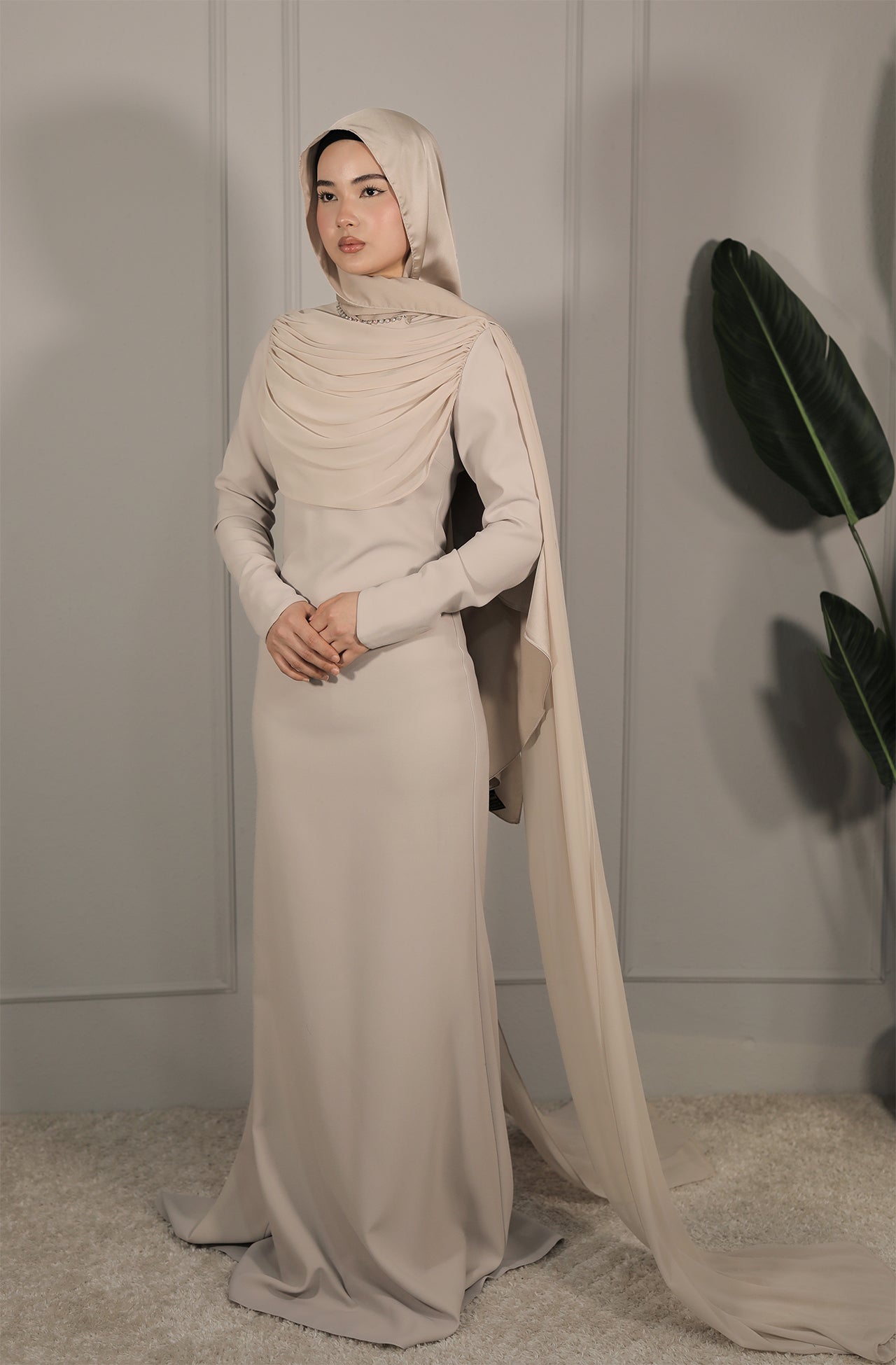 Ilay Dress - Beige