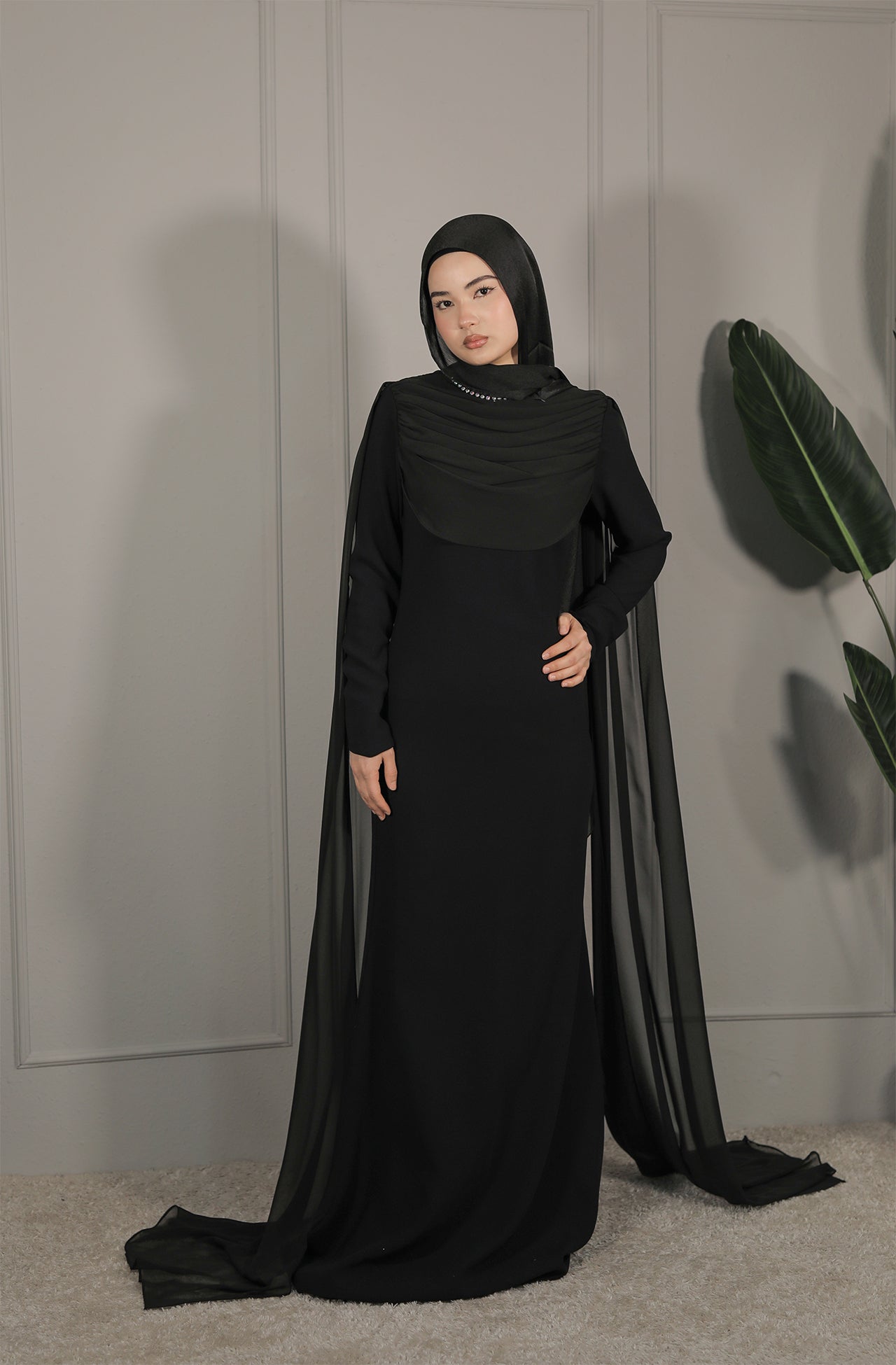 Ilay Dress - Schwarz