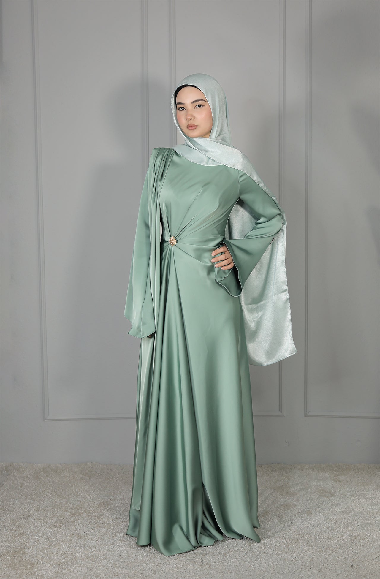 Ilya Dress - Mintgrün