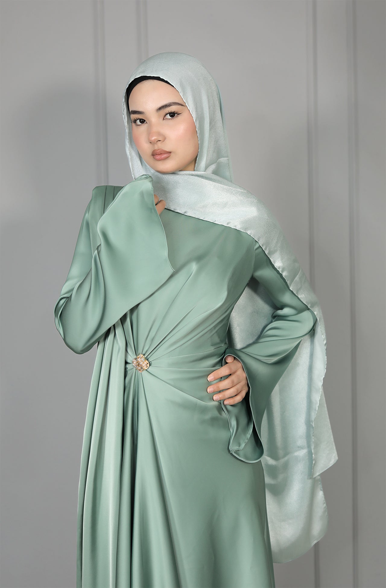 Ilya Dress - Mintgrün