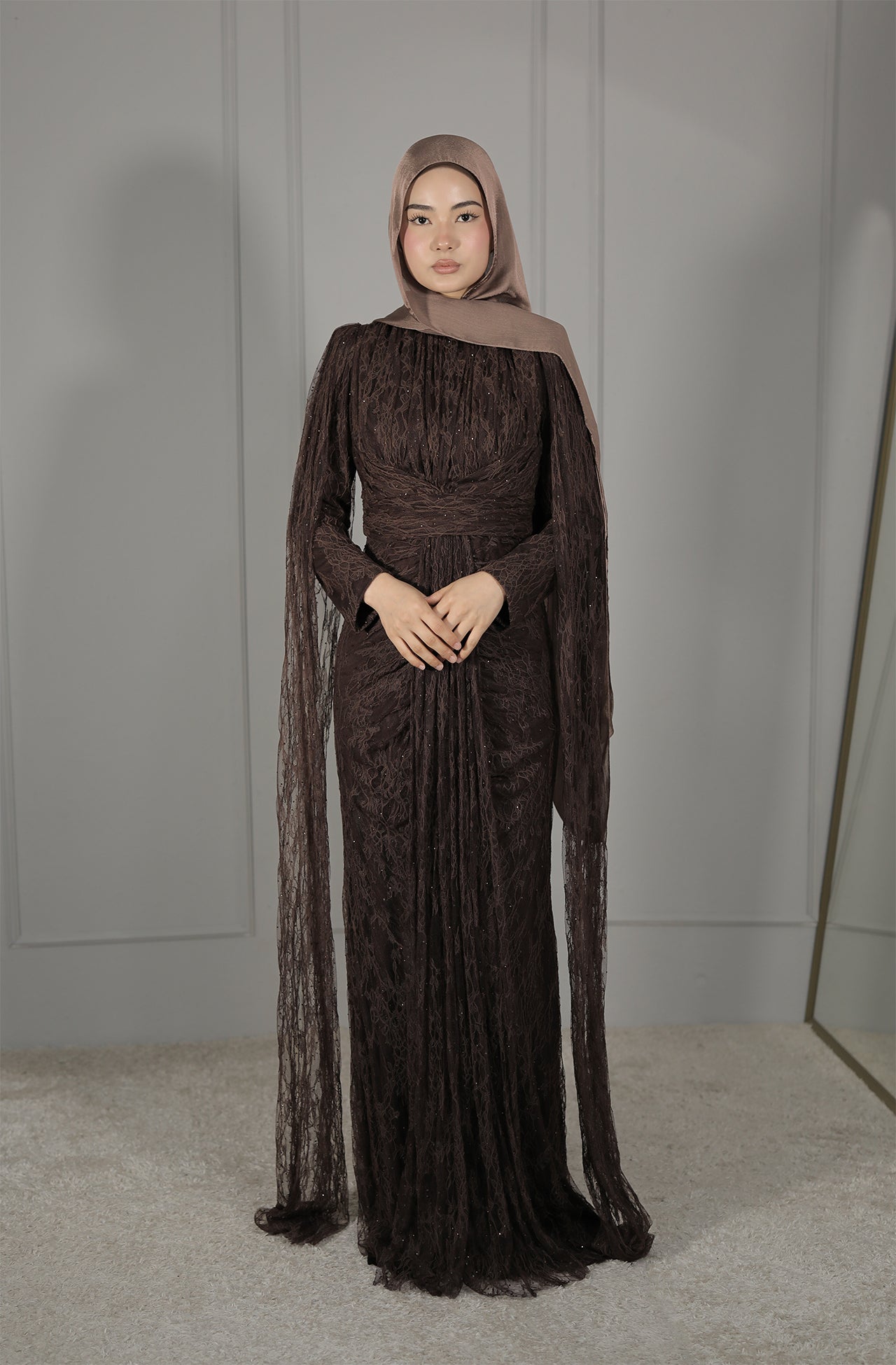 Jade Dress - Braun