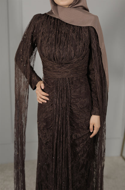 Jade Dress - Braun