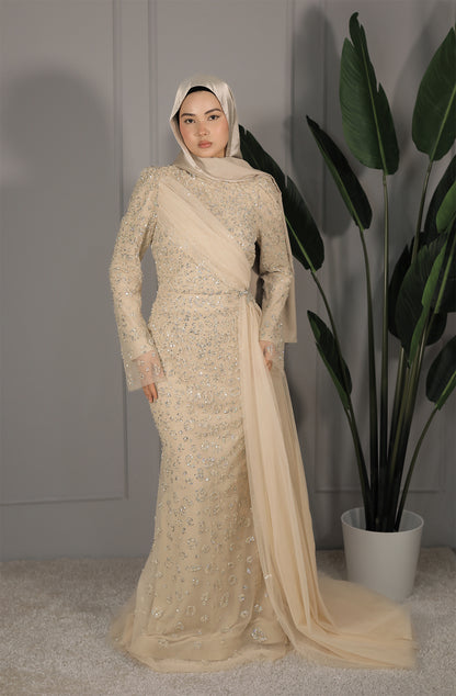 Dila Dress - Champagner