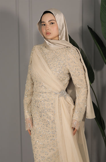 Dila Dress - Champagner