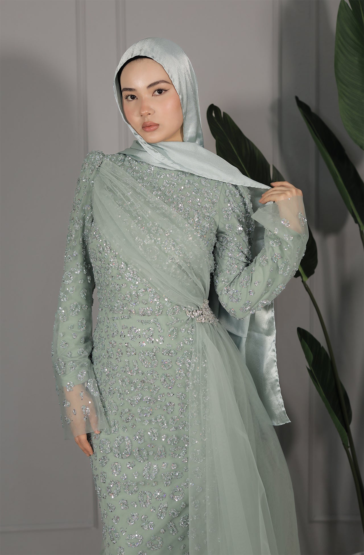 Dila Dress - Mintgrün