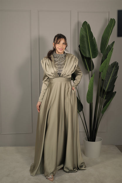 Nalan Dress- Grün