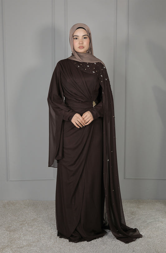 Nejla Dress - Braun