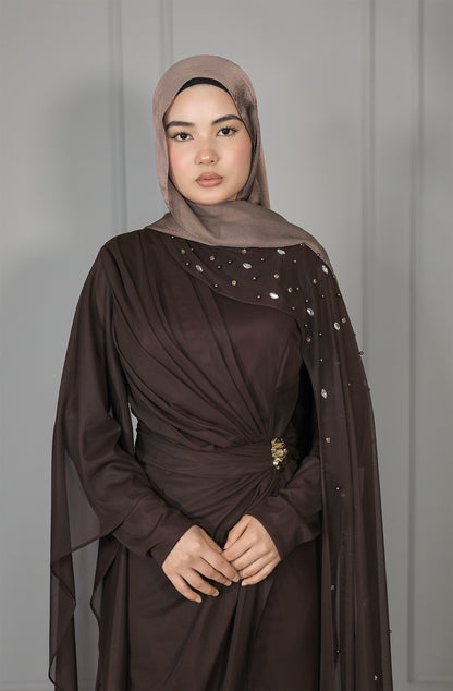 Nejla Dress - Braun
