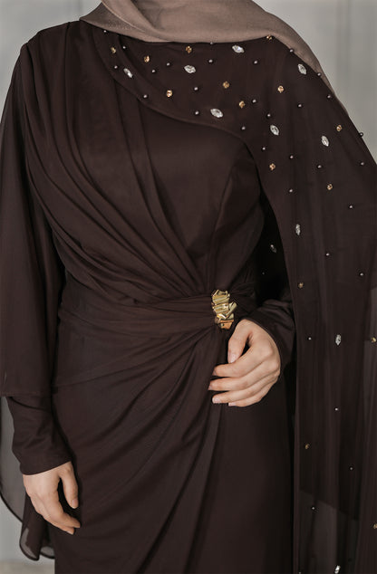 Nejla Dress - Braun