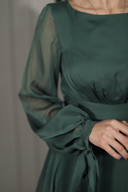 Nihal Dress - Grün