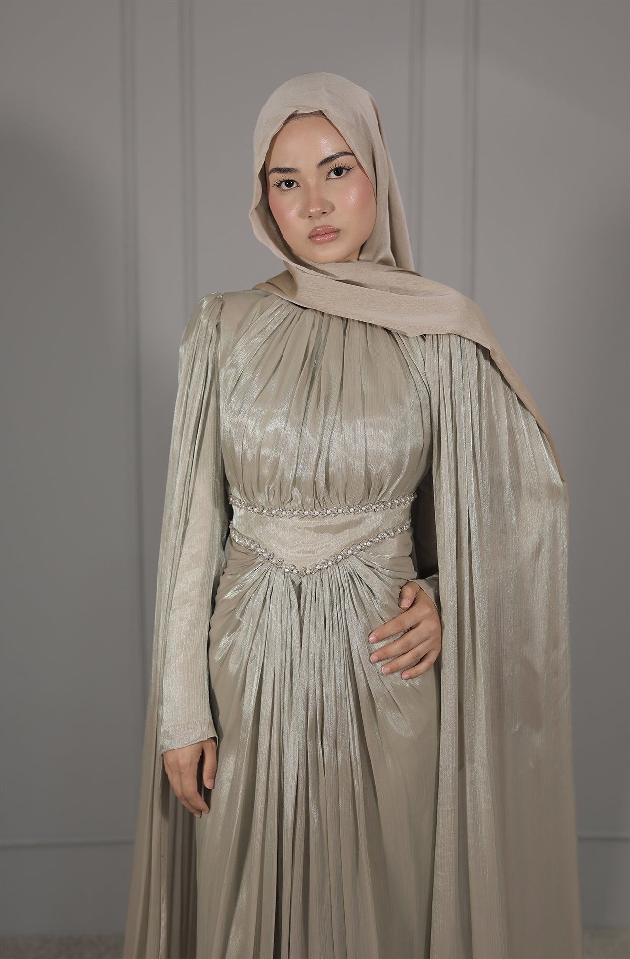 Nilda Dress - Hellgrün