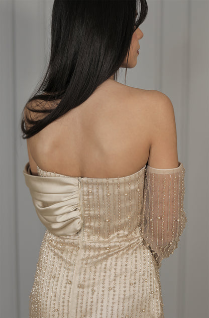 Nina Dress - Gold