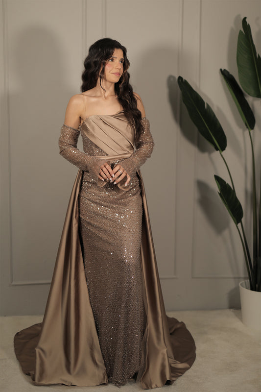 Nur Dress - Braun