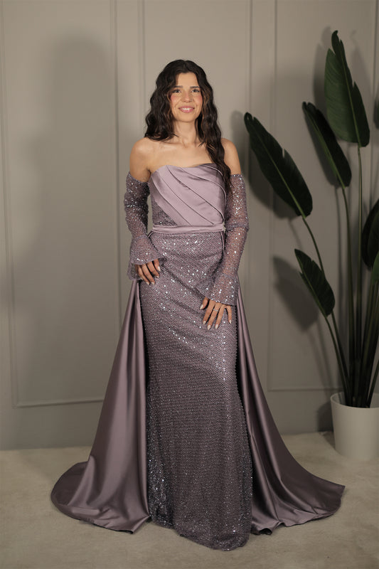 Nur Dress - Lila