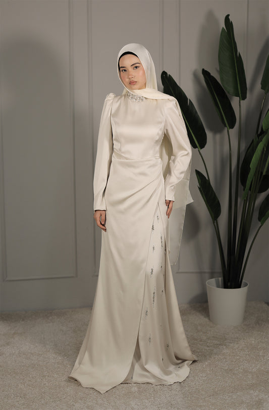 Oyku Dress - Elfenbein