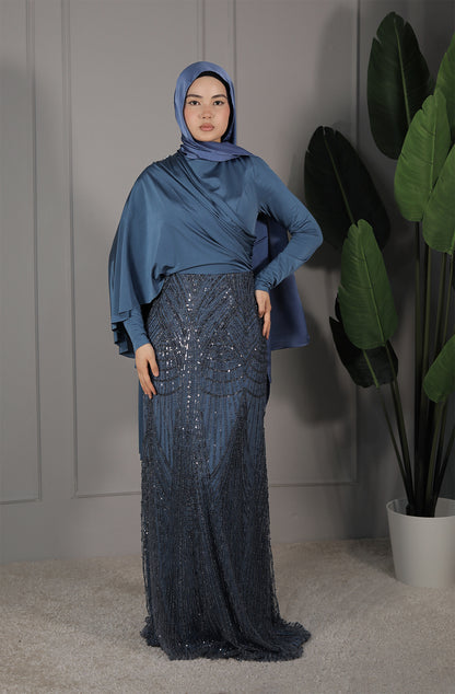 Ranya Dress - Blau