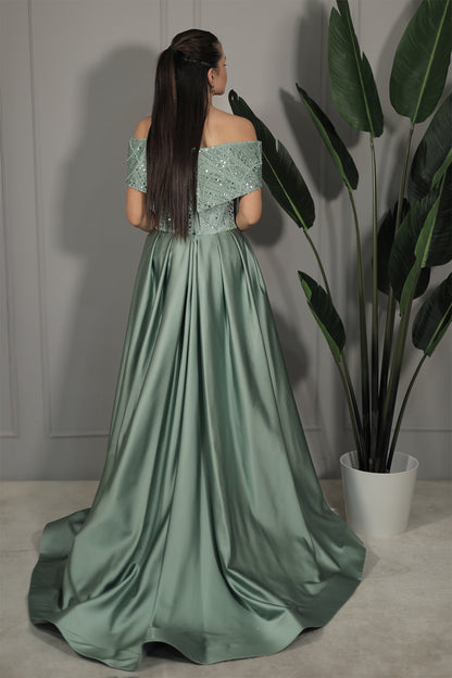 Raylen Dress - Mintgrün