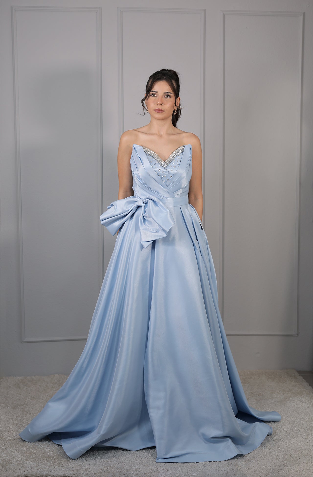 Rubi Dress - Babyblau