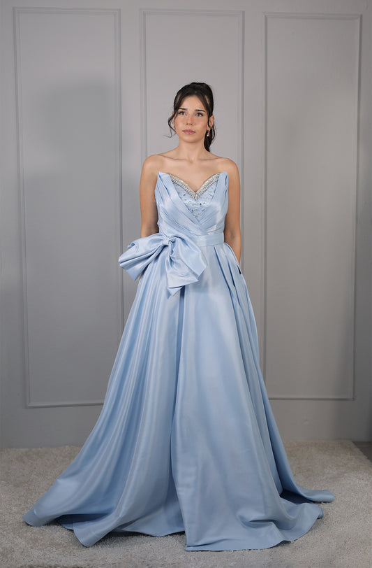 Rubi Dress - Babyblau