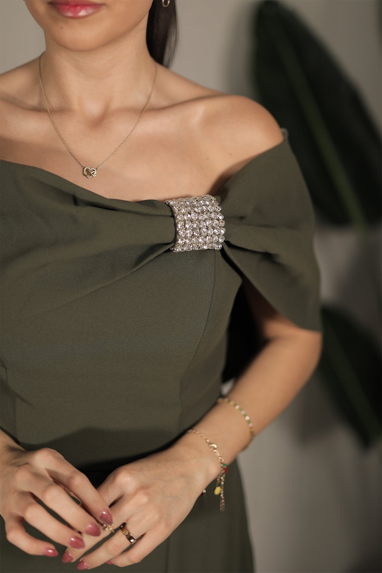 Saren Dress - Grün